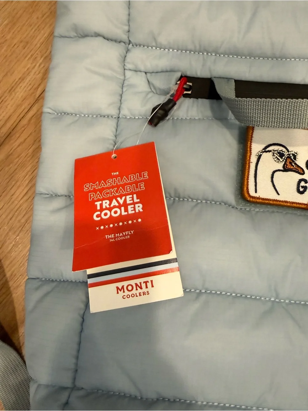 Monti Packable Travel 14L Mayfly Cooler Backpack with Quilted Padding